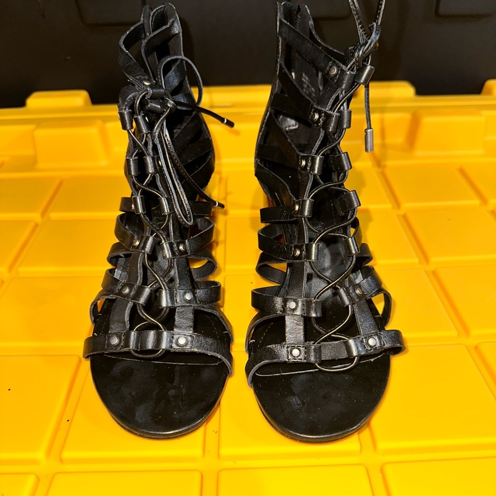 Aldo Black Strappy Women's Sandals